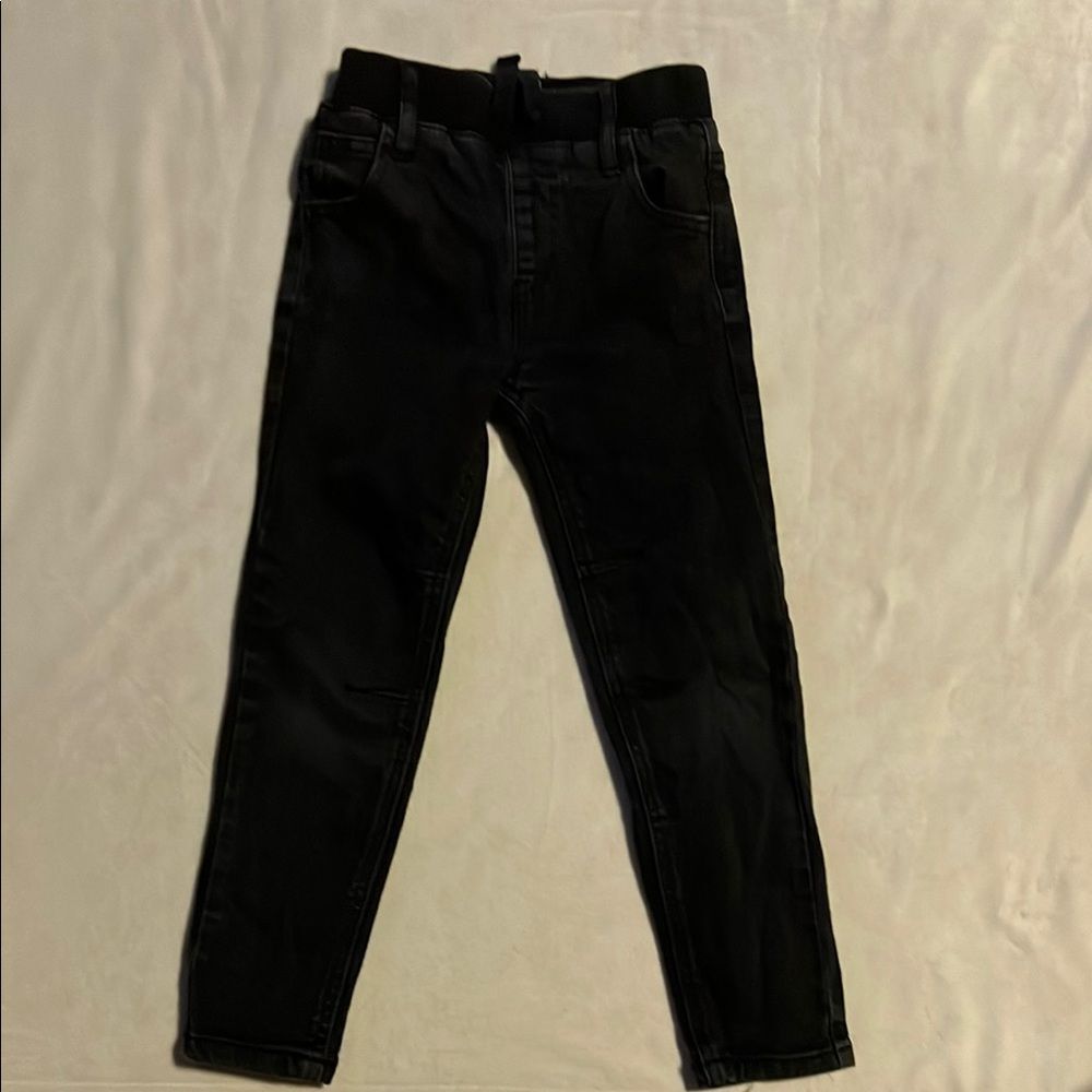 Peek Black Denim Straight-Leg Jeans